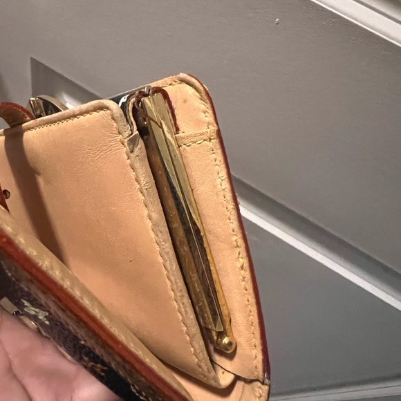 Louis Vuitton Black Multicolor Monogram Wallet - Picture 8 of 9